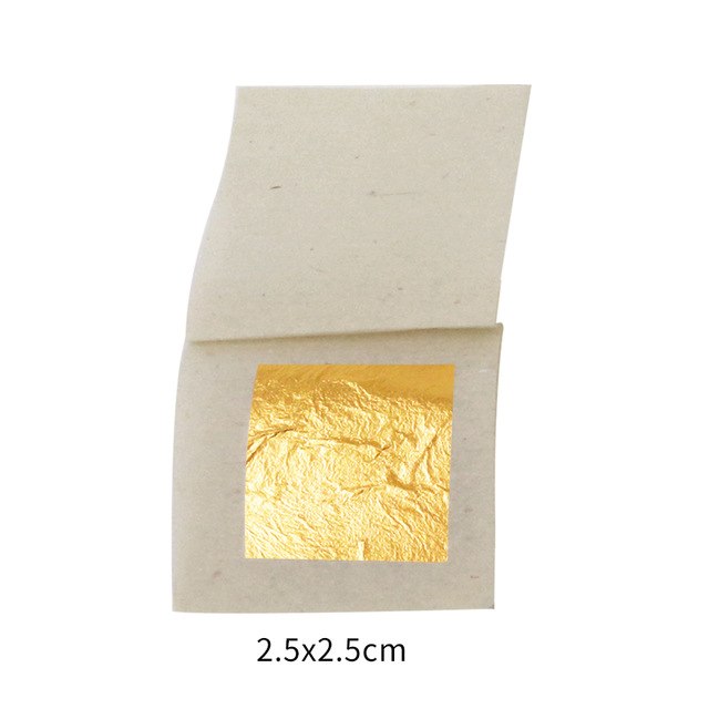 24K Edible Gold Leaf Foil Sheets